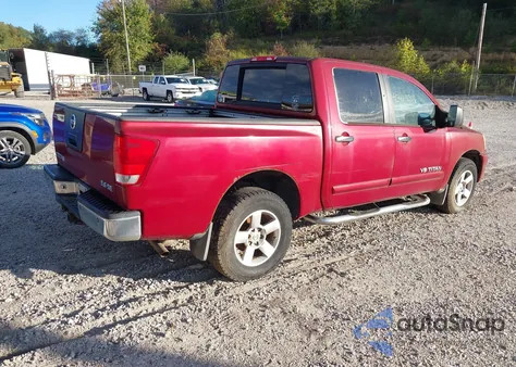 2006 Nissan Titan Se z USA, uszkodzony, nr VIN 1N6BA07B96N558967